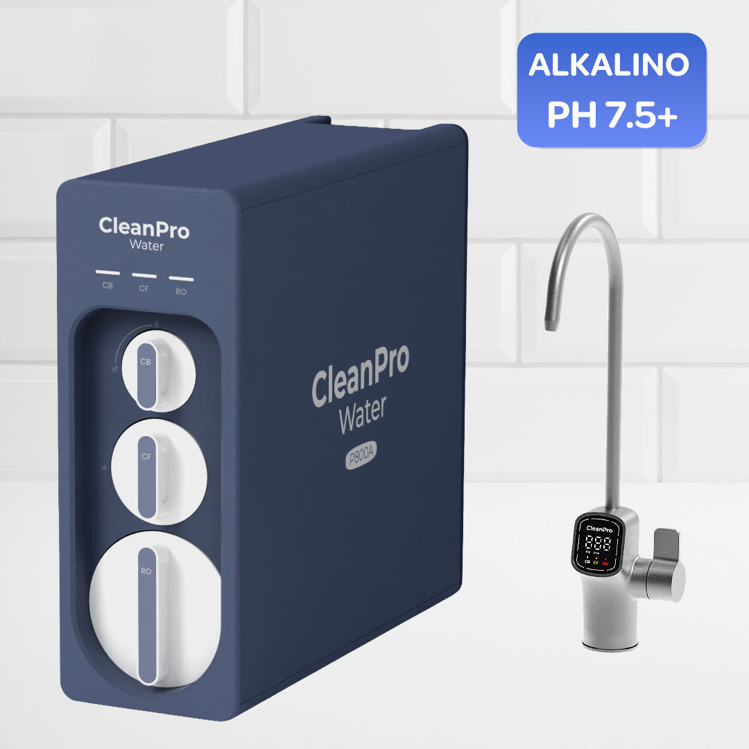 CleanPro Water CPW-800A | Sistema Avanzado de Remineralización y Purificación de Agua para el Hogar